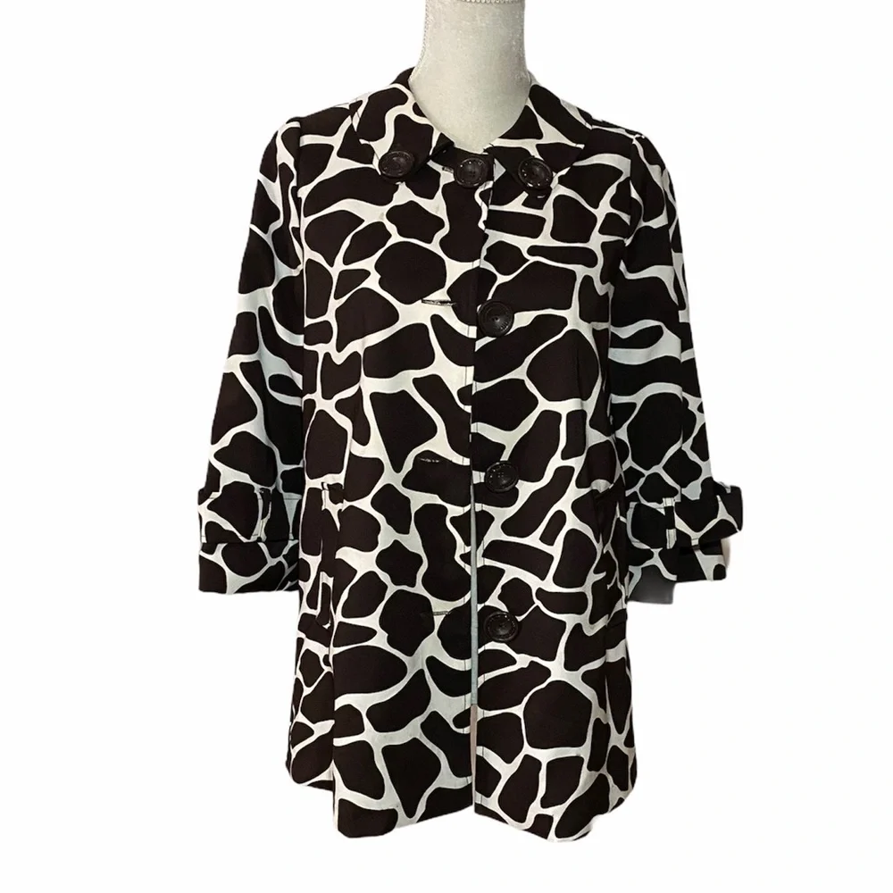 Soulmates Giraffe Print‎ Jacket for Ladies Size S
